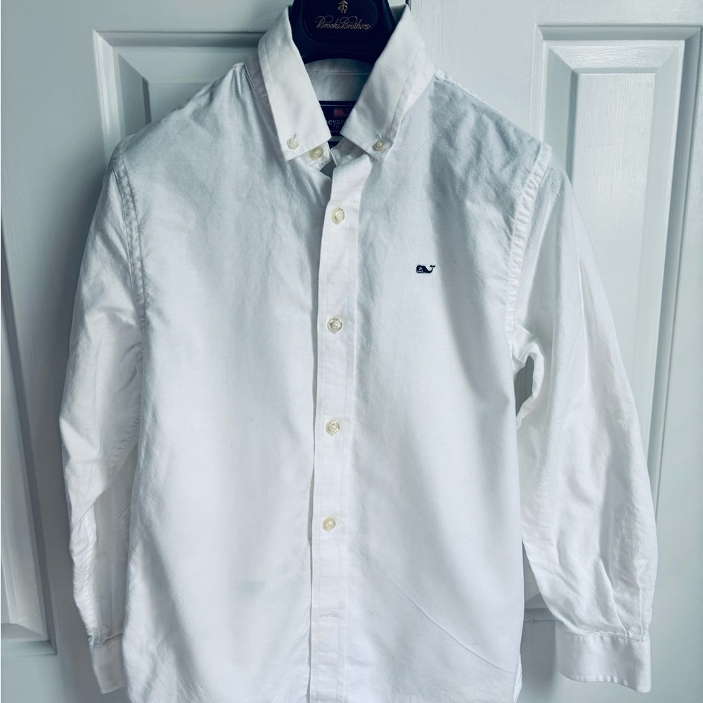 Vineyard Vines Crisp White Oxford Shirt